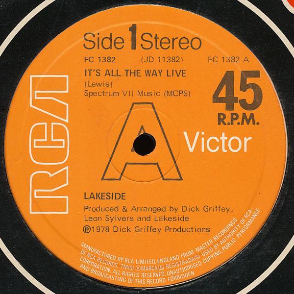 Lakeside - It's All The Way Live