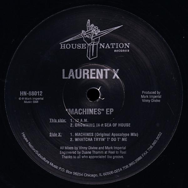 Laurent X - Machines EP