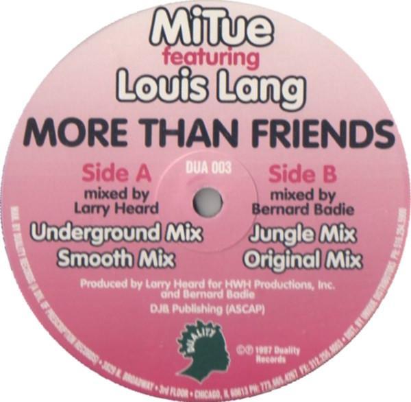 Louis Lang, Mi Tue - More Than Friends