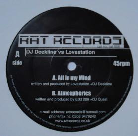 Lovestation, DJ Dee Kline, DJ Quest, ED209 - All In My Mind / Atmospherics