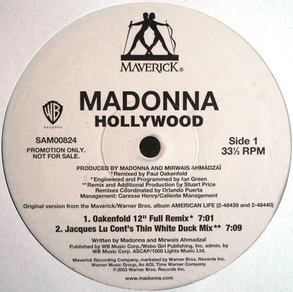 Madonna - Hollywood