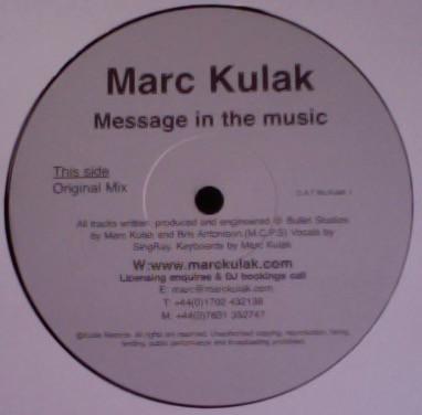 Marc Kulak - Message In The Music