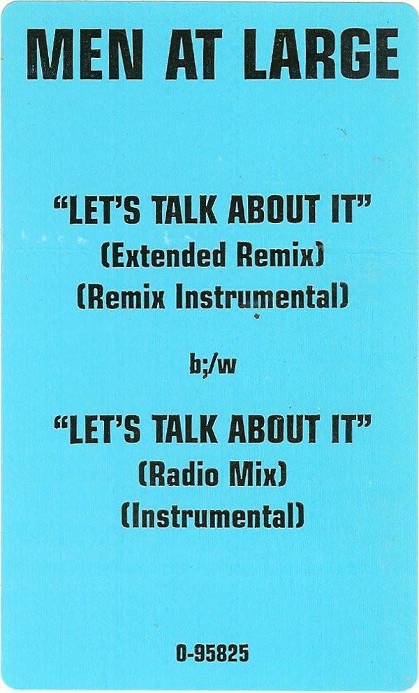 Men At Large - Let's Talk About It