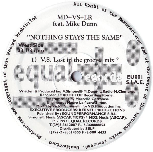Mike Dunn, Victor Simonelli, Luis Radio - Nothing Stays The Same