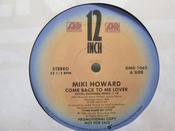 Miki Howard - Come Back To Me Lover