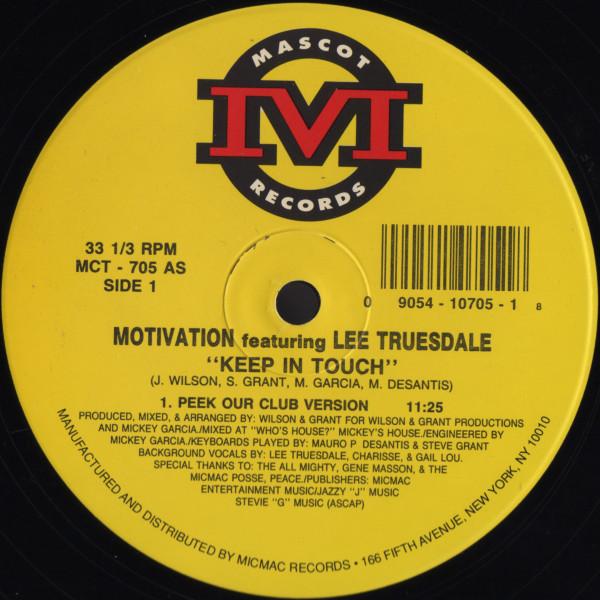 Motivation (3), Lee Truesdale - Keep In Touch