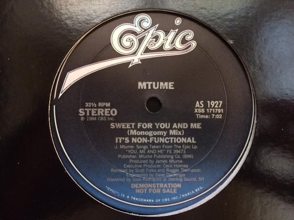 Mtume - You, Me And He