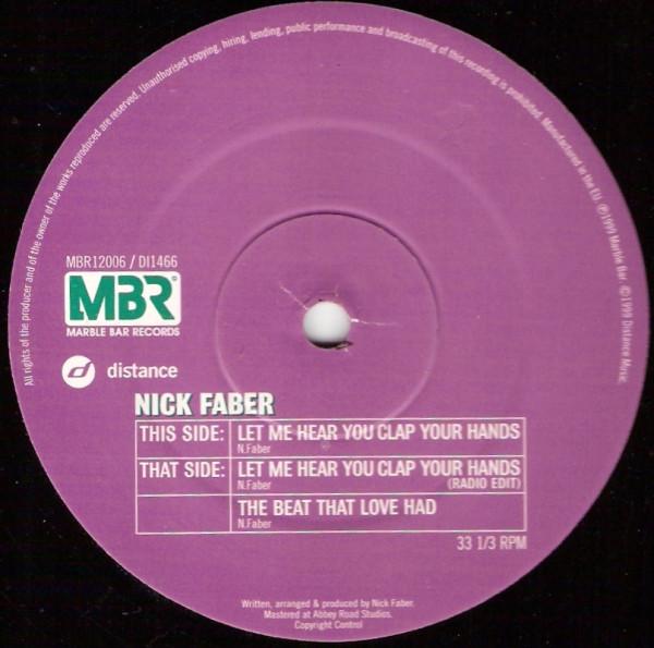 Nick Faber - Let Me Hear You Clap Your Hands