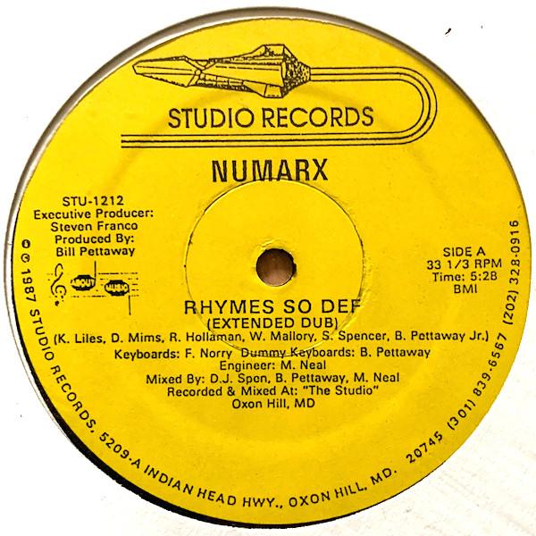 Numarx - Rhymes So Def