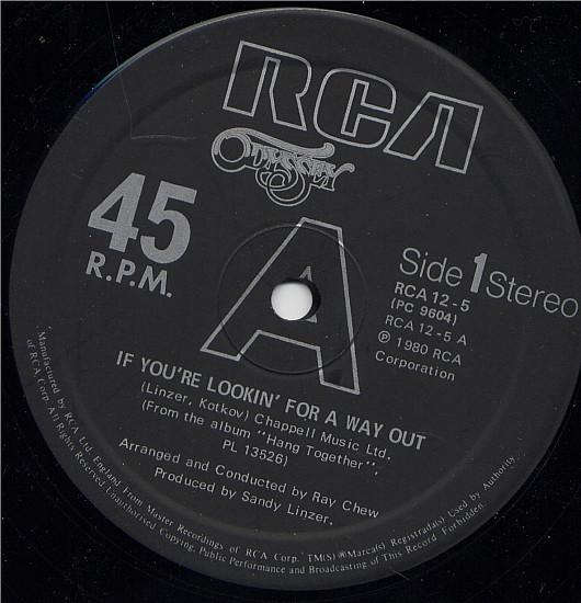 Odyssey (2) - If You're Lookin' For A Way Out