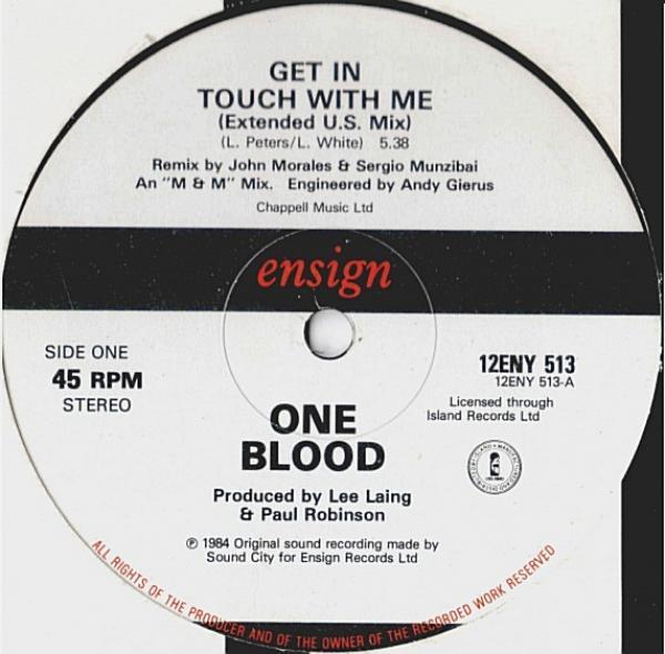 One Blood - Get In Touch With Me