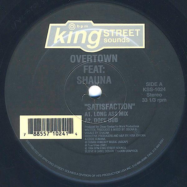 Overtown, Shauna Solomon - Satisfaction
