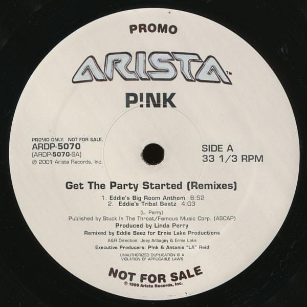 P!NK - Get The Party Started (Remixes)