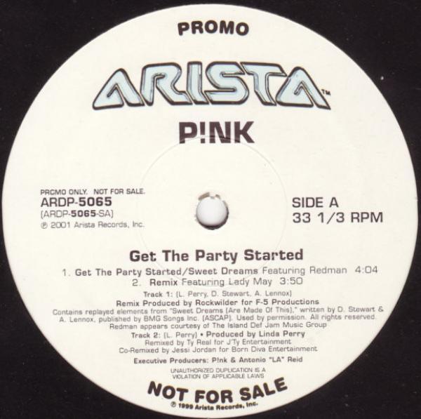 P!NK - Get The Party Started