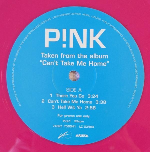 P!NK - Taken From The Album "Can't Take Me Home"