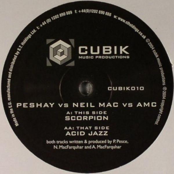 Peshay, Neil Mac, AMC (3) - Scorpion / Acid Jazz