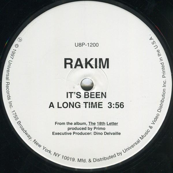 Rakim - It's Been A Long Time