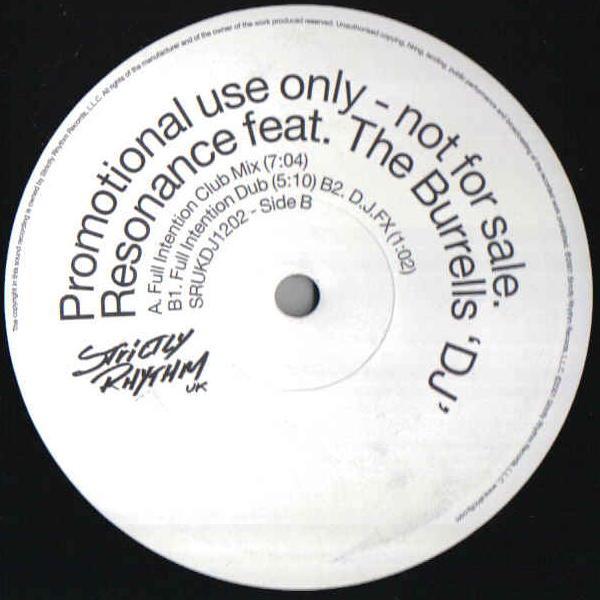 Resonance (11), Burrell - DJ