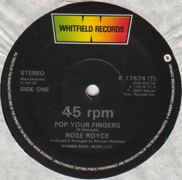 Rose Royce - Pop Your Fingers