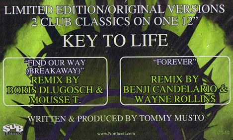 Sabrina Johnston, Key To Life, Kathleen Murphy - Forever / Find Our Way (Breakaway)