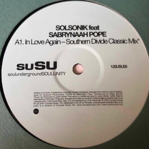 Sabrynaah Pope, Solsonik - In Love Again
