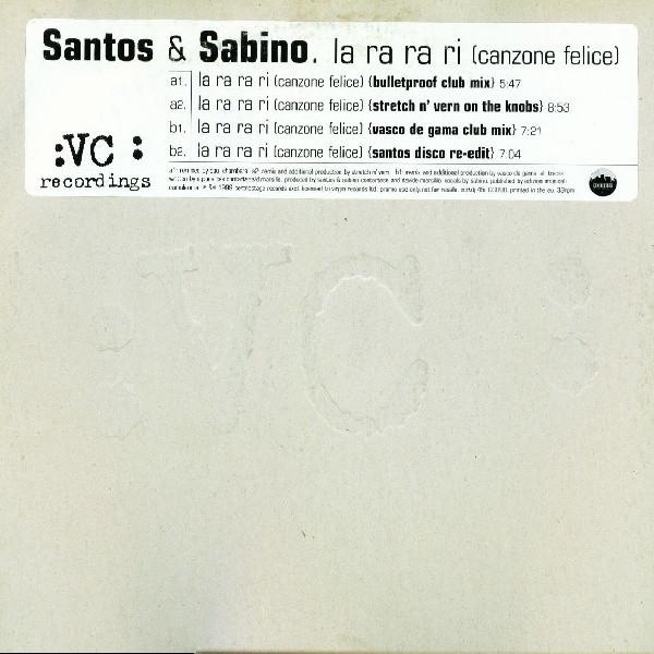 Santos & Sabino - La Ra Ra Ri (Canzone Felice)