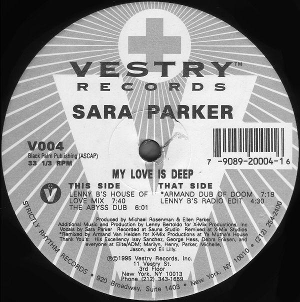 Sara Parker - My Love Is Deep