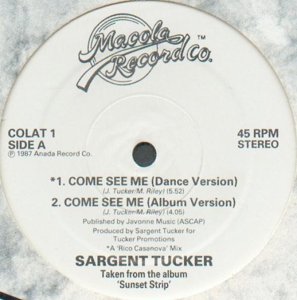 Sargent Tucker, World Class Wreckin' Cru - Come See Me / Turn Off The Lights