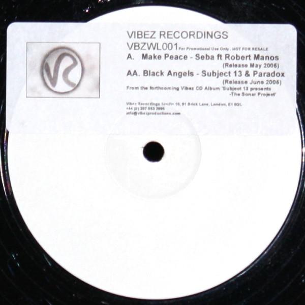 Seba, Paradox, Subject 13 - Make Peace / Black Angels