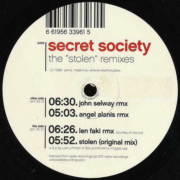 Secret Society (5) - The Stolen Remixes