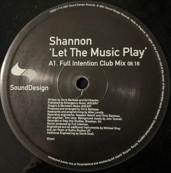 Shannon - Let The Music Play