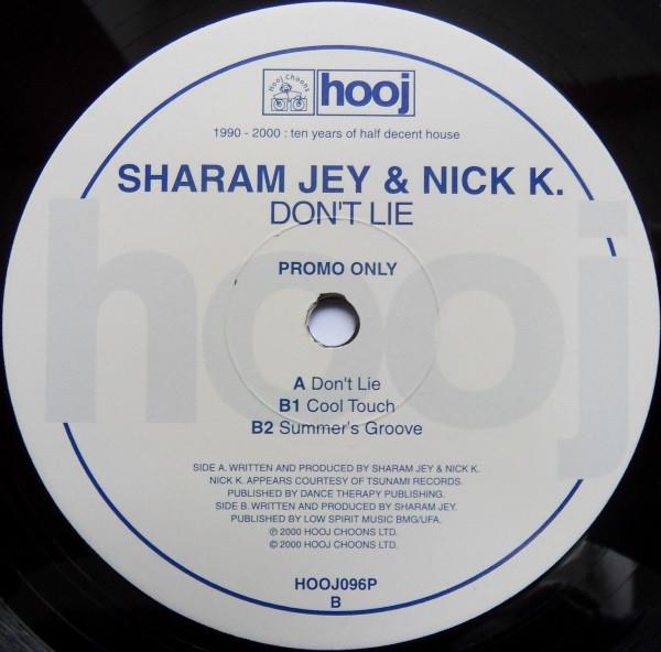 Sharam Jey, Nick K - Don't Lie