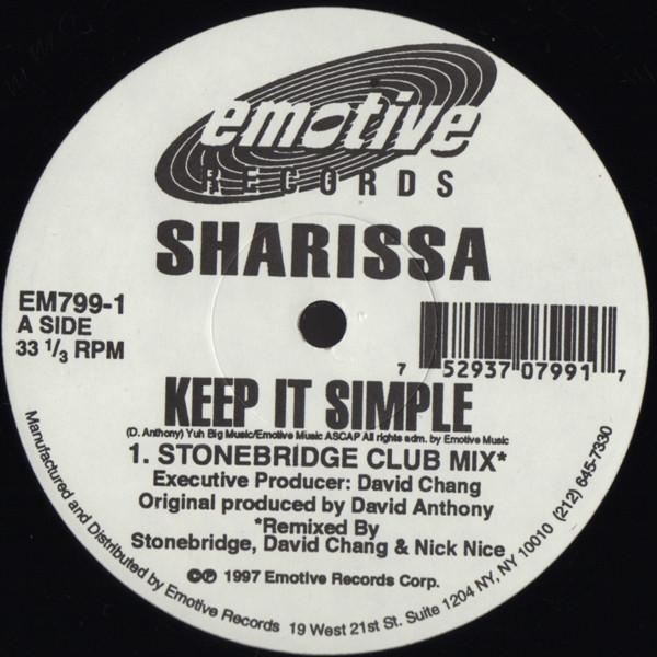 Sharissa - Keep It Simple