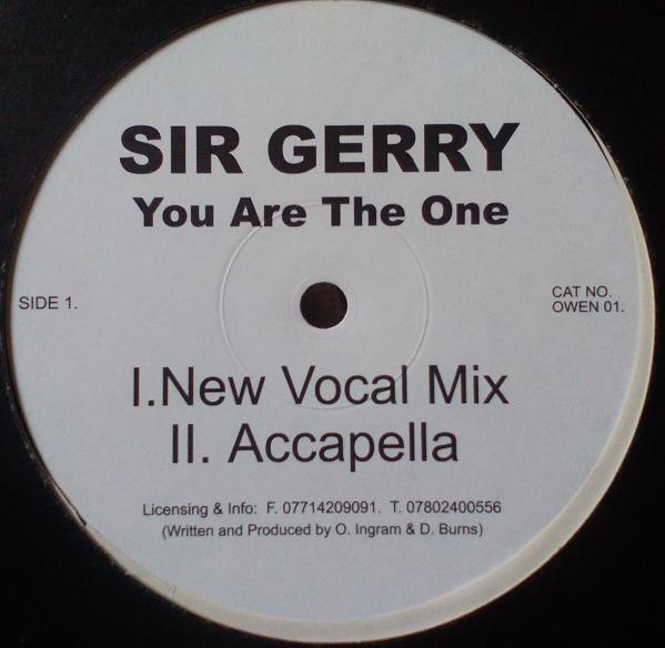 Sir Gerry - You Are The One