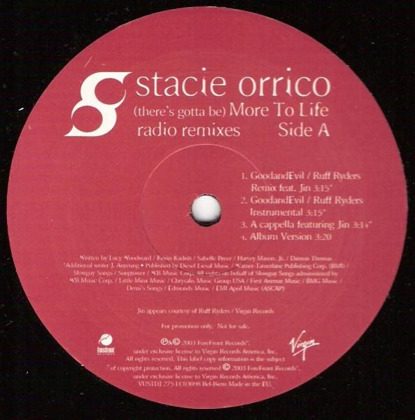 Stacie Orrico - (There's Gotta Be) More To Life (Radio Remixes)