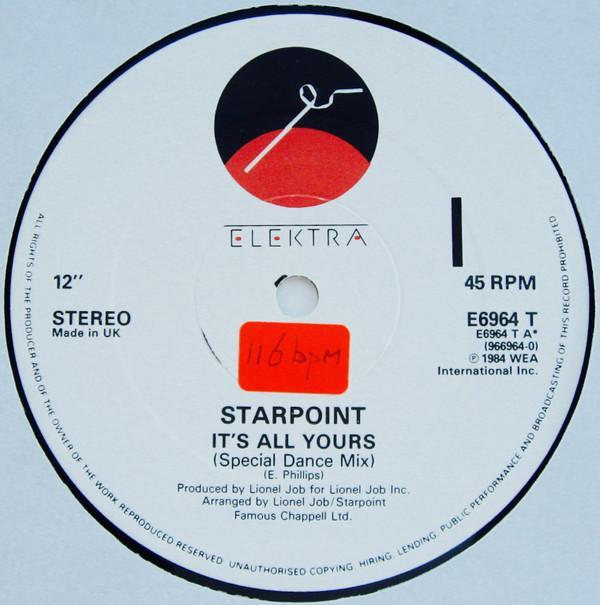 Starpoint - It's All Yours