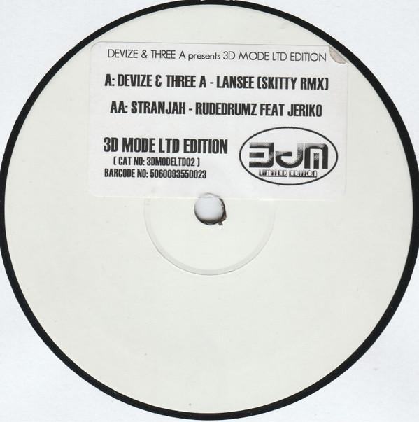 Stranjah, Devize & 3A - Lansee (Skitty Remix) / Rudedrumz