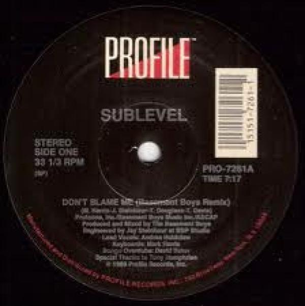 Sublevel - Don't Blame Me
