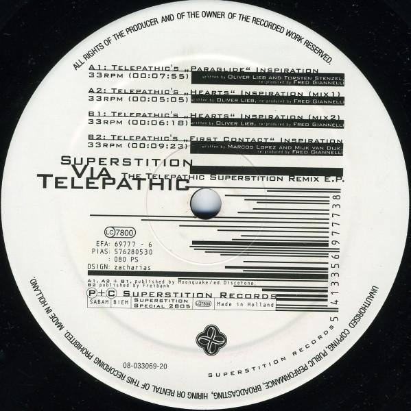  - Superstition Via Telepathic - The Telepathic Superstition Remix E.P.