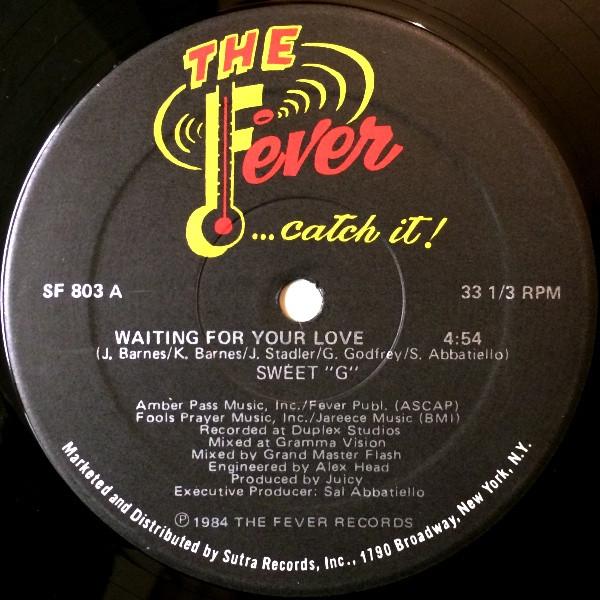 Sweet G - Waiting For Your Love