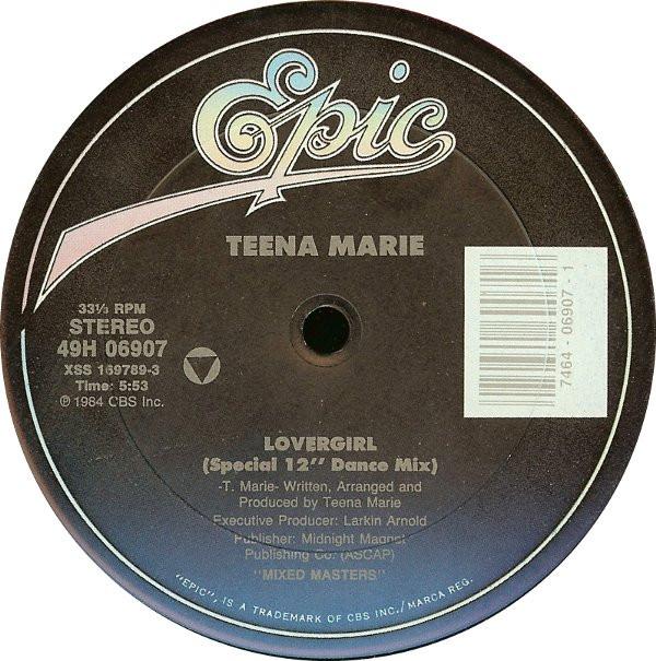 Teena Marie, Kelly Marie - Lovergirl / Feels Like I'm In Love