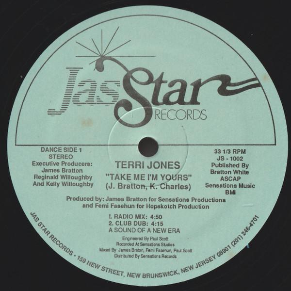 Terri Jones - Take Me I'm Yours
