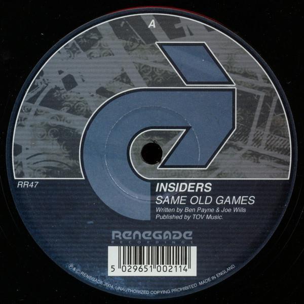 The Insiders - Same Old Games / Reach Out