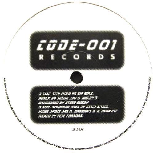 The Invisible Man - Sky Liner (95 VIP Rmx) / Beginning (Inner Space Remix)