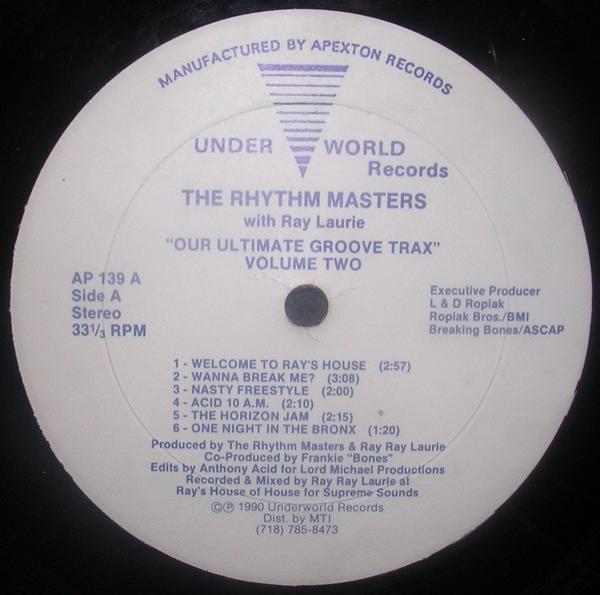The Rhythm Masters, Ray Ray Laurie - Our Ultimate Groove Trax (Volume Two)