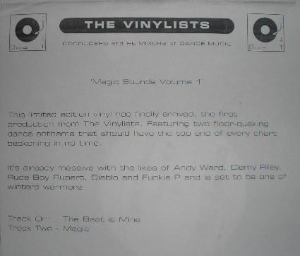 The Vinylists - Magic Sounds Volume 1