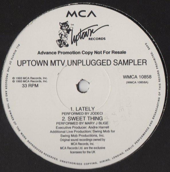  - Uptown MTV Unplugged Sampler